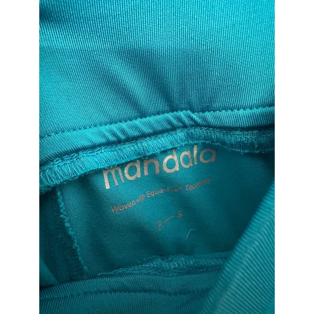 Mandala scrub set teal size S